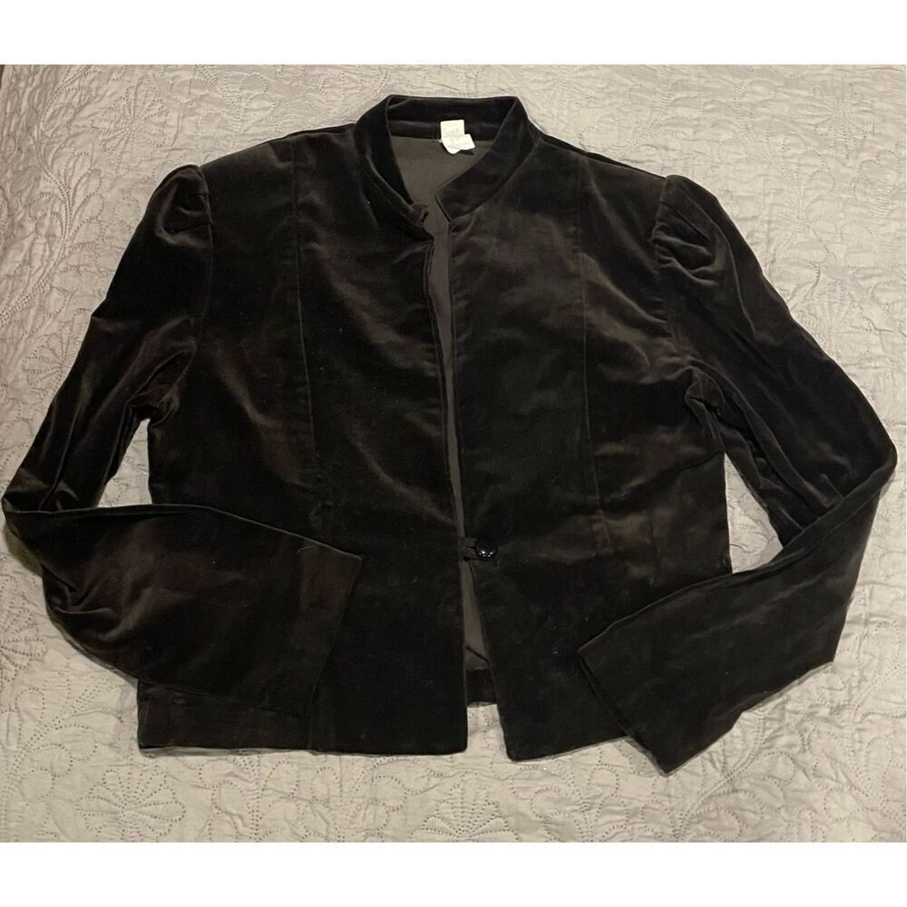 ILGWU Women’s Union Made Vintage Dark Brown Short Soft Jacket Medium